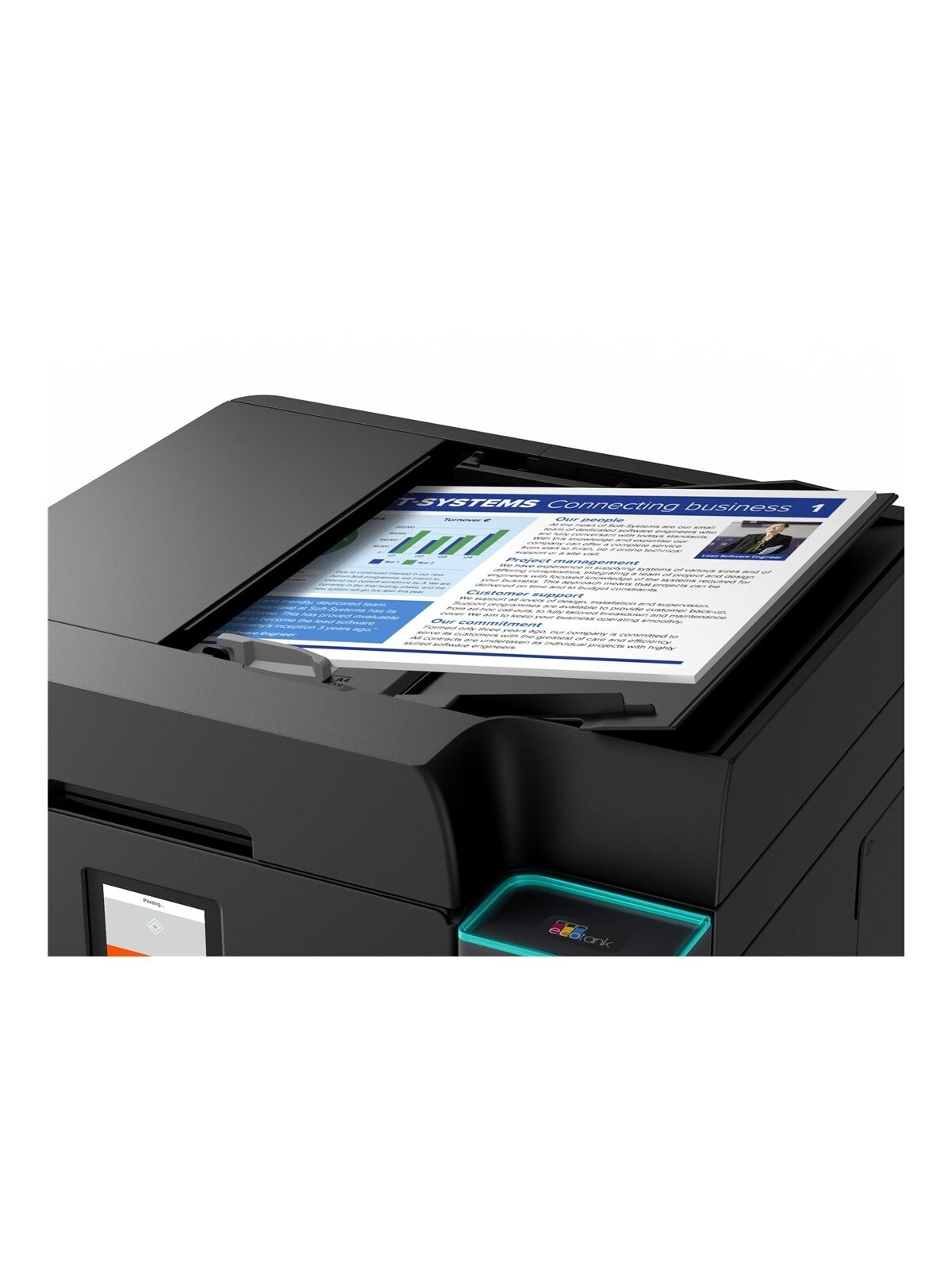 Epson | Multifunctional printers | EcoTank L6390 | Inkjet | Colour | A4 | Wi-Fi | Black 4