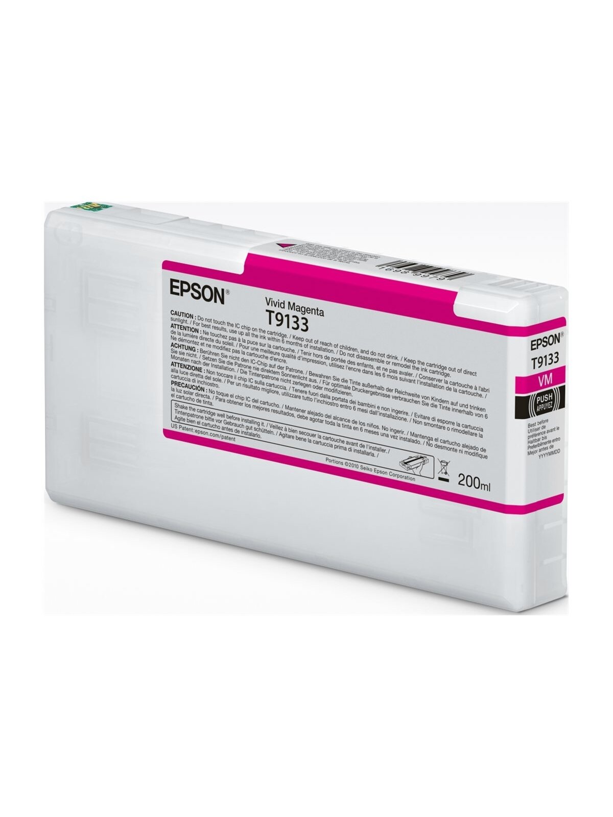 EPSON T91330N Ink Cartridge Vivid Magenta | Epson Ink cartridge | Vivid magenta