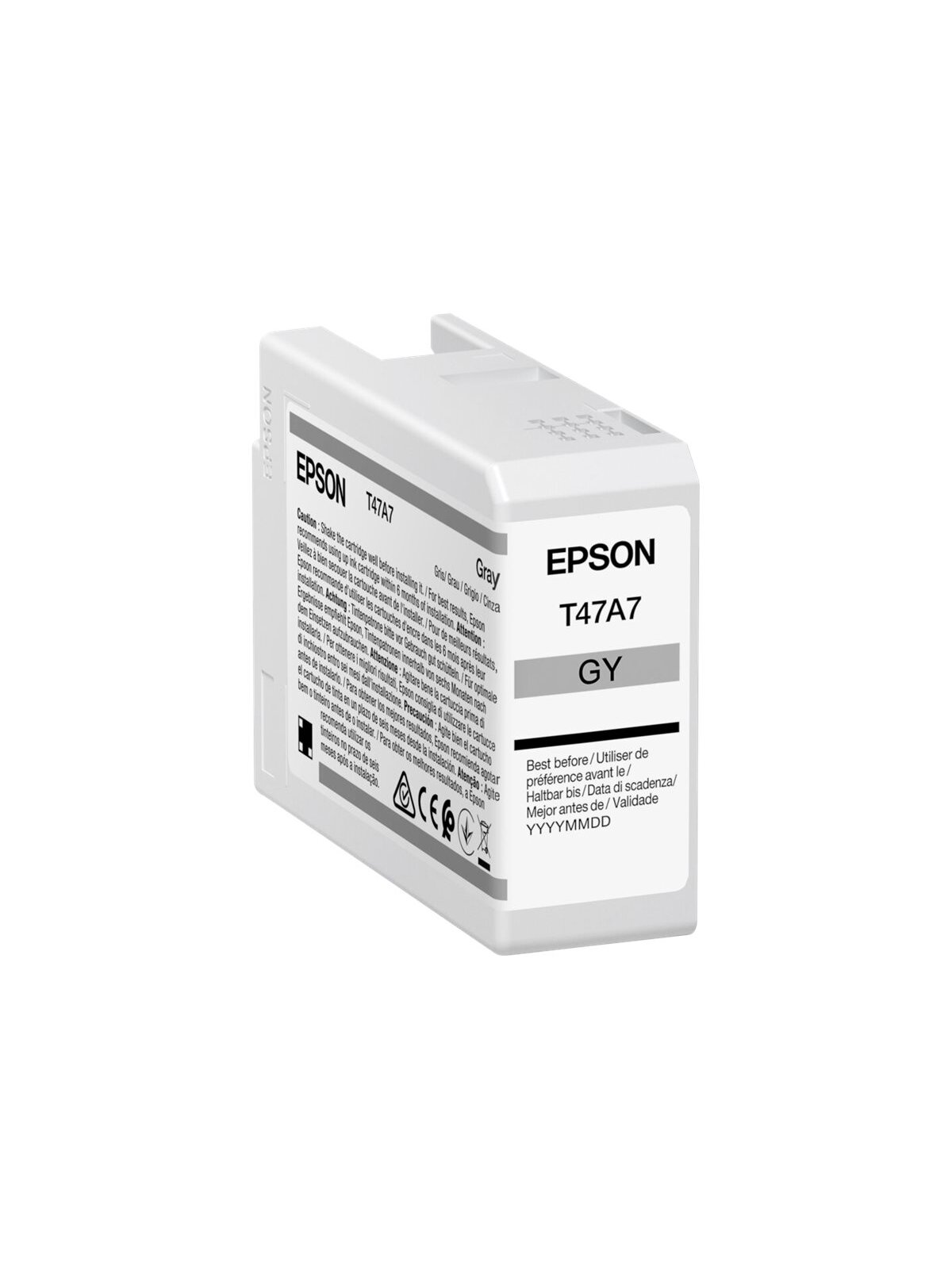 Epson UltraChrome Pro 10 ink | T47A7 | Ink cartrige | Grey Epson UltraChrome Pro 10 ink | T47A7 | Ink cartrige | Grey