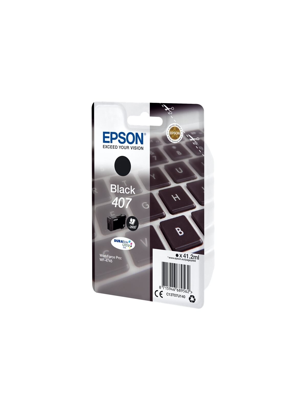 Epson WF-4745 Series | Ink Cartridge L Black | Ink Cartridge | Black 1 Epson WF-4745 Series | Ink Cartridge L Black | Ink Cartridge | Black 1