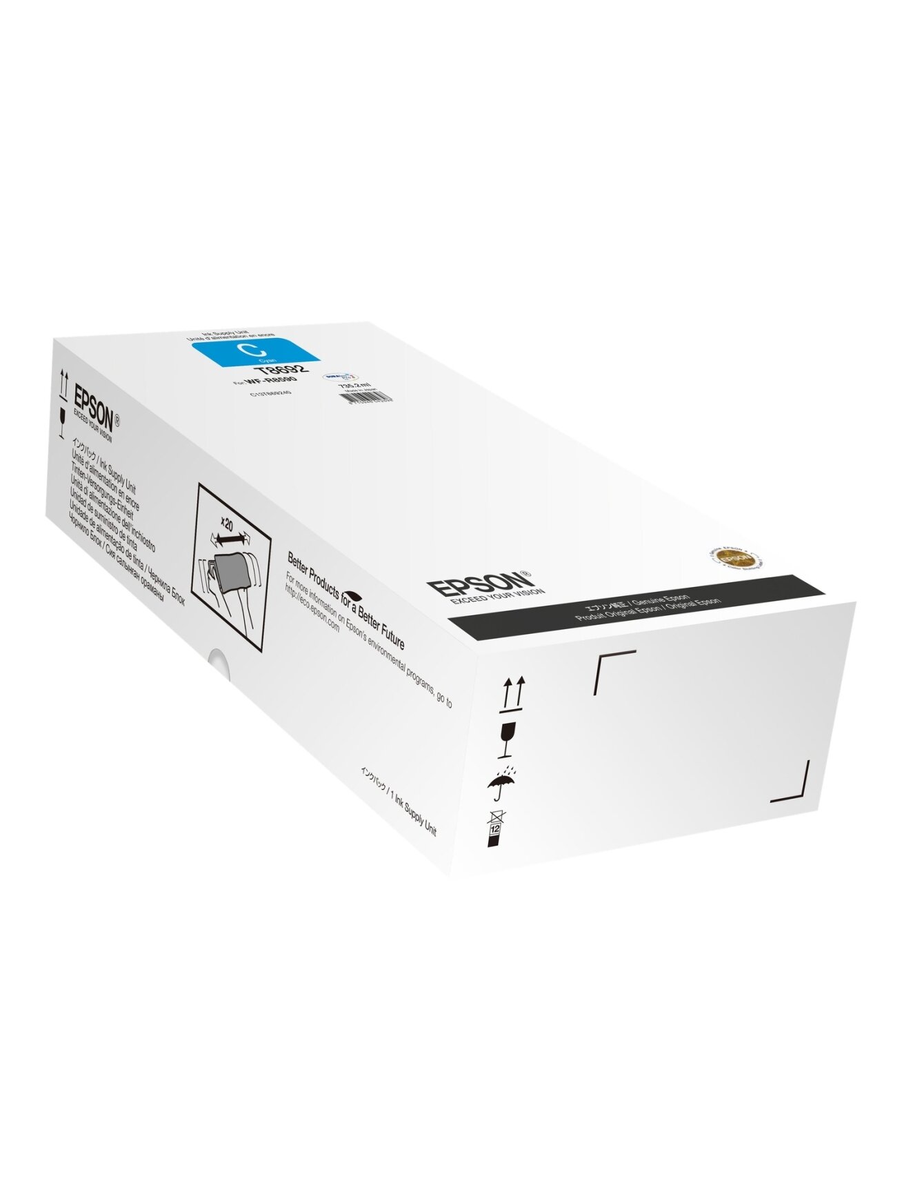 Epson C13T869240 | Ink Cartridge XXL | Cyan 2 Epson C13T869240 | Ink Cartridge XXL | Cyan 2