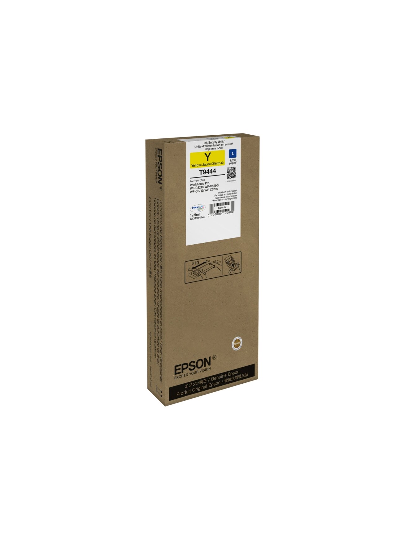 Epson C13T944440 | Ink Cartridge L | Yellow 1 Epson C13T944440 | Ink Cartridge L | Yellow 1