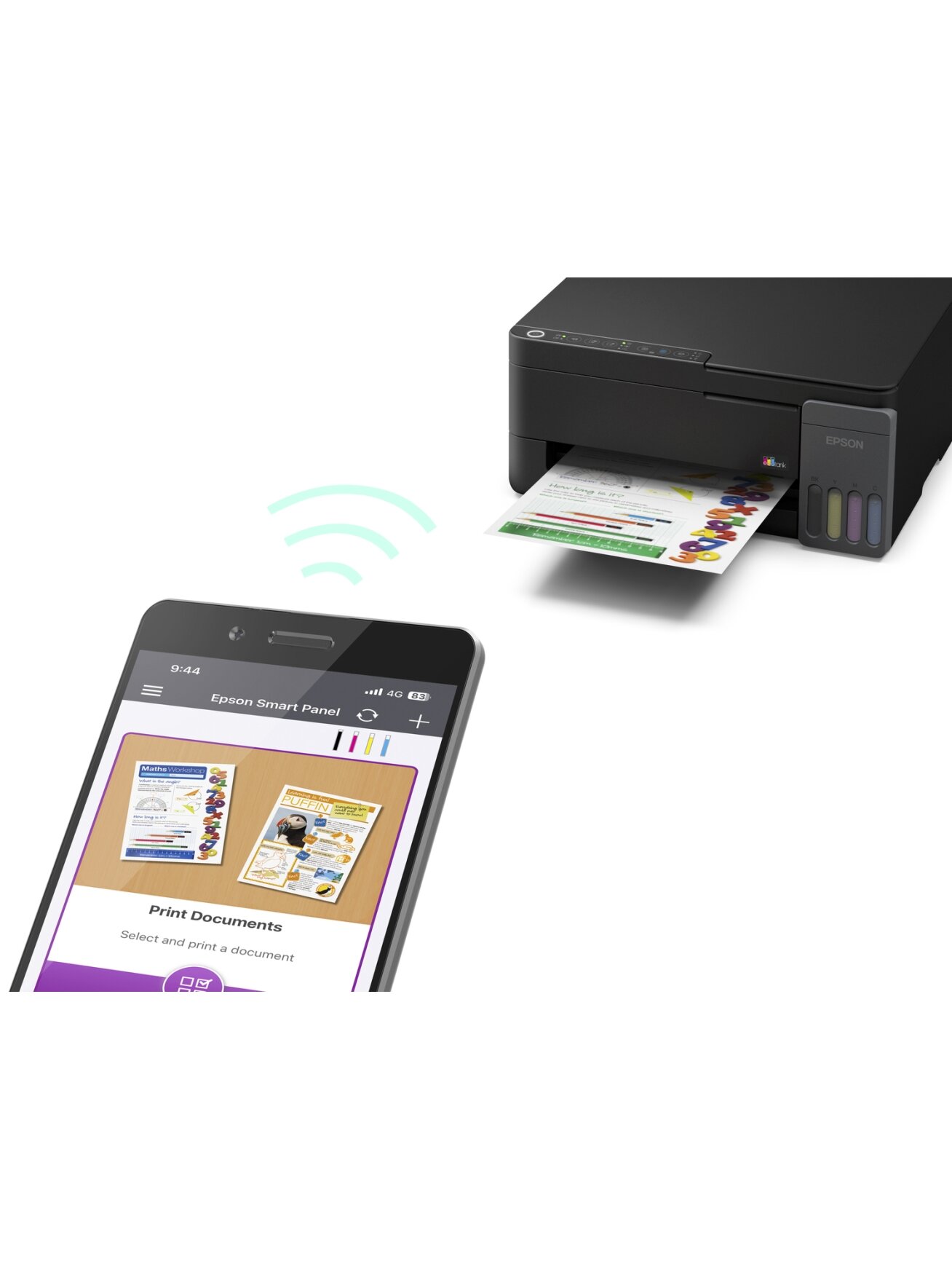 Epson EcoTank | L3350 | Inkjet | Colour | Multifuction Printer | A4 | Wi-Fi | Black 5 Epson EcoTank | L3350 | Inkjet | Colour | Multifuction Printer | A4 | Wi-Fi | Black 5