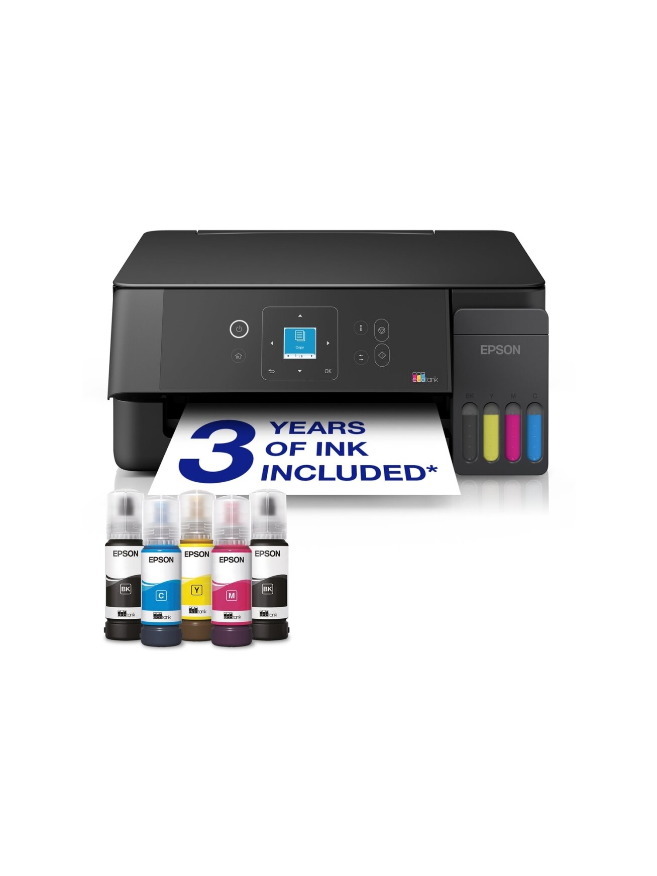 Epson EcoTank | L3360 | Inkjet | Colour | Multifuction Printer | A4 | Wi-Fi | Black Epson EcoTank | L3360 | Inkjet | Colour | Multifuction Printer | A4 | Wi-Fi | Black