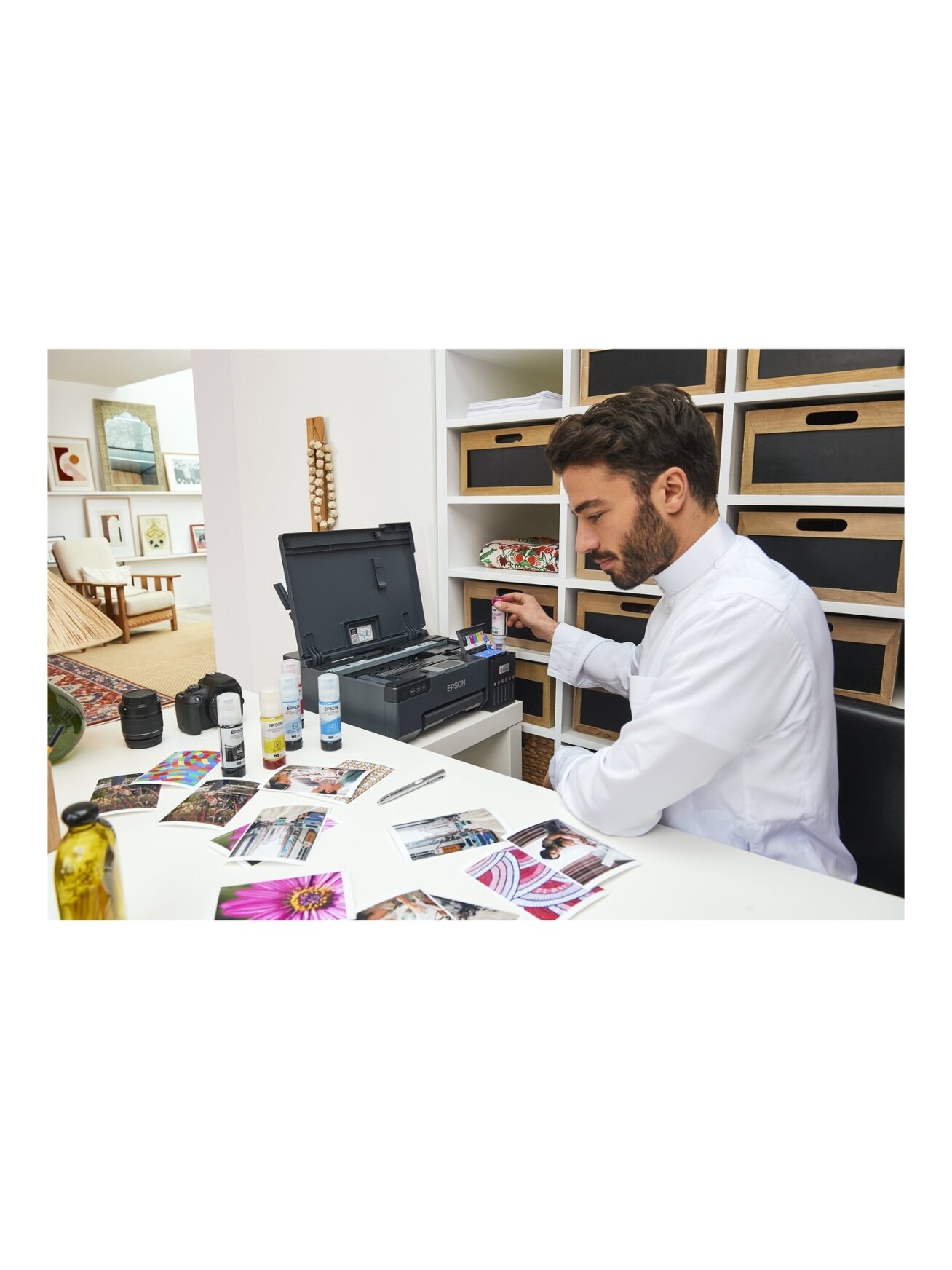 Epson | EcoTank L8050 | Inkjet | Colour | Inkjet Printer | A4 | Wi-Fi 3