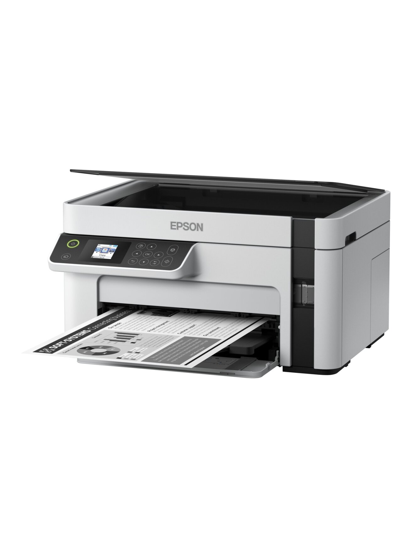 Epson | Multifunction compact printer | EcoTank M2120 | Inkjet | Mono | A4 | Wi-Fi | White 6 Epson | Multifunction compact printer | EcoTank M2120 | Inkjet | Mono | A4 | Wi-Fi | White 6