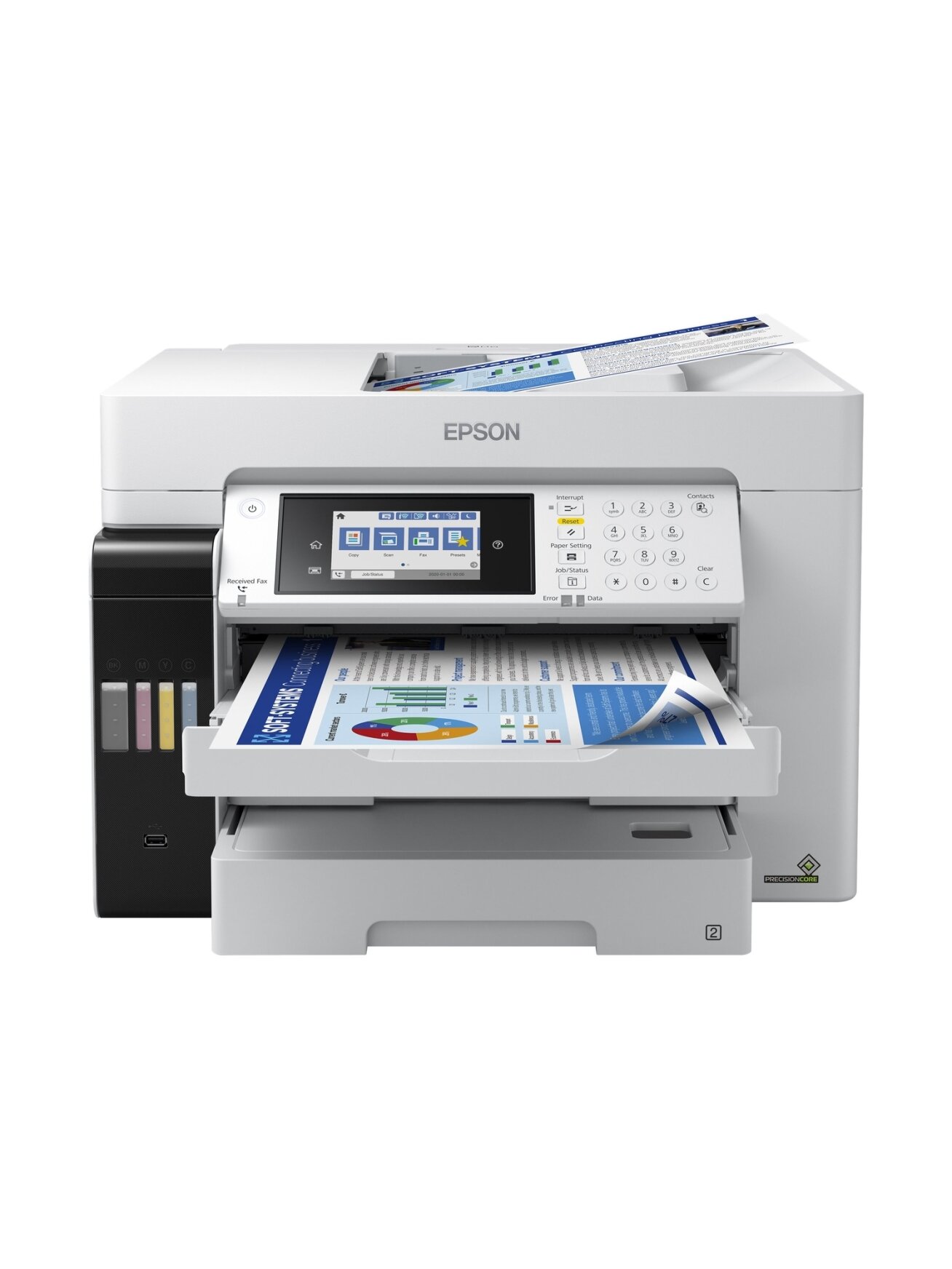 Epson | Multifunctional printer | EcoTank L15180 | Inkjet | Colour | 4-in-1 | Wi-Fi | Black and white 1