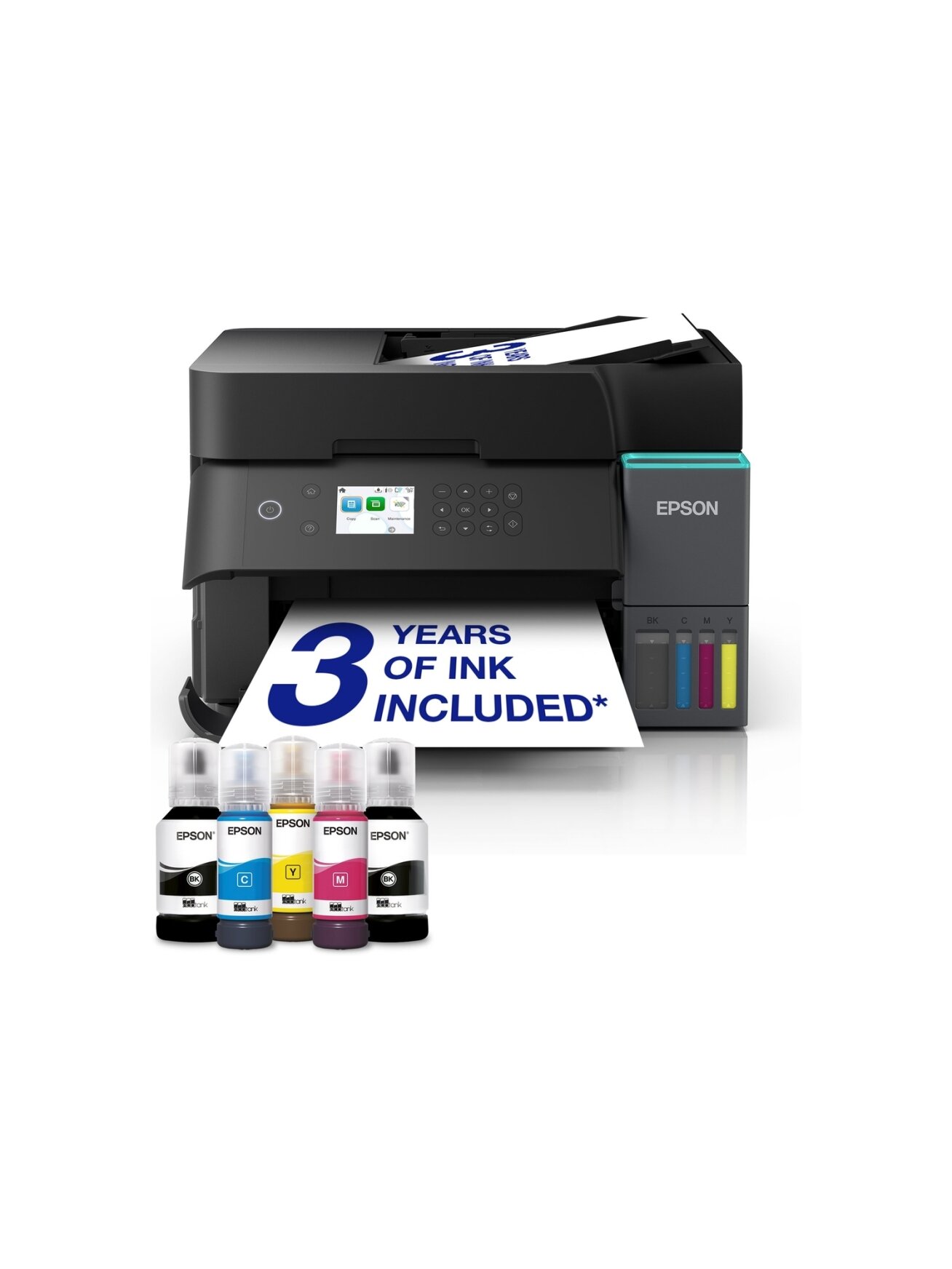 Epson | Multifunctional printer | EcoTank L6370 | Inkjet | Colour | A4 | Wi-Fi | Black 4 Epson | Multifunctional printer | EcoTank L6370 | Inkjet | Colour | A4 | Wi-Fi | Black 4