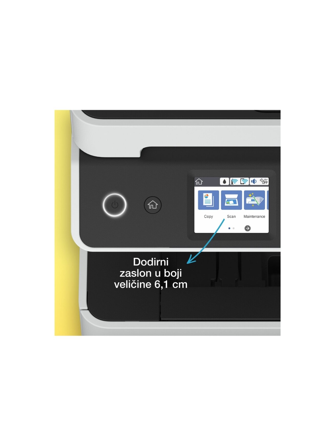 Epson | Multifunctional printer | EcoTank L6460 | Inkjet | Colour | 3-in-1 | Wi-Fi | Black and white 8 Epson | Multifunctional printer | EcoTank L6460 | Inkjet | Colour | 3-in-1 | Wi-Fi | Black and white 8