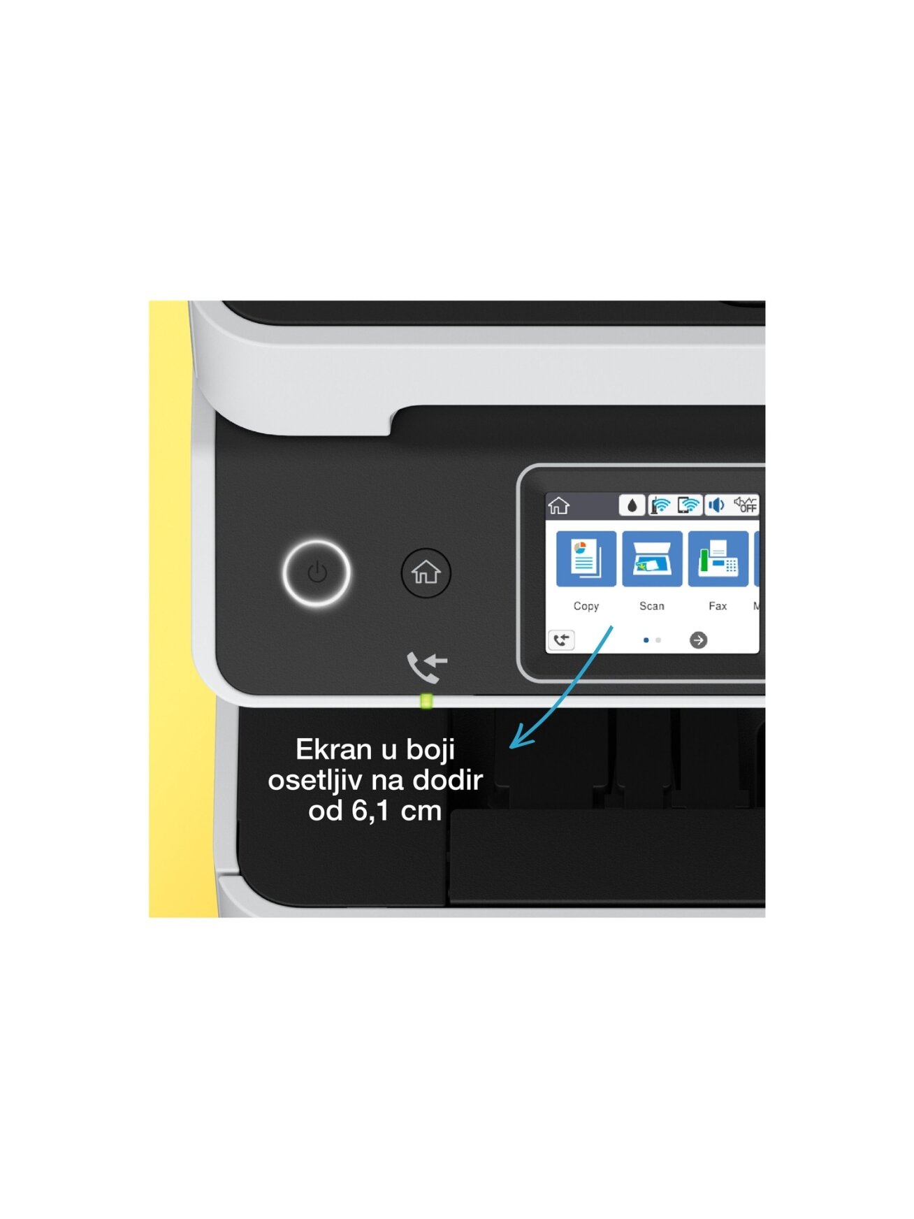 Epson | Multifunctional printer | EcoTank L6490 | Inkjet | Colour | 4-in-1 | Wi-Fi | Black and white 5