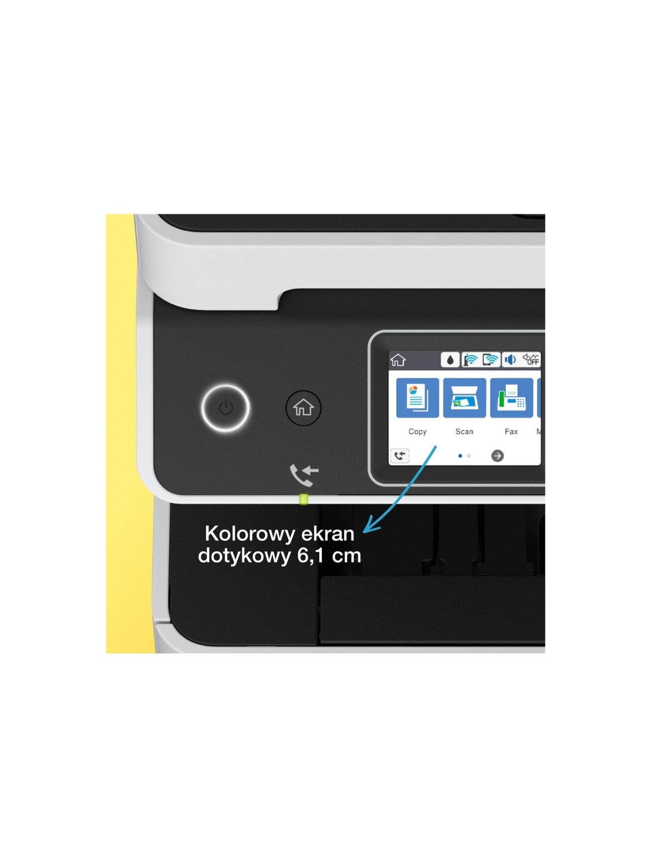 Epson | Multifunctional printer | EcoTank L6490 | Inkjet | Colour | 4-in-1 | Wi-Fi | Black and white 7