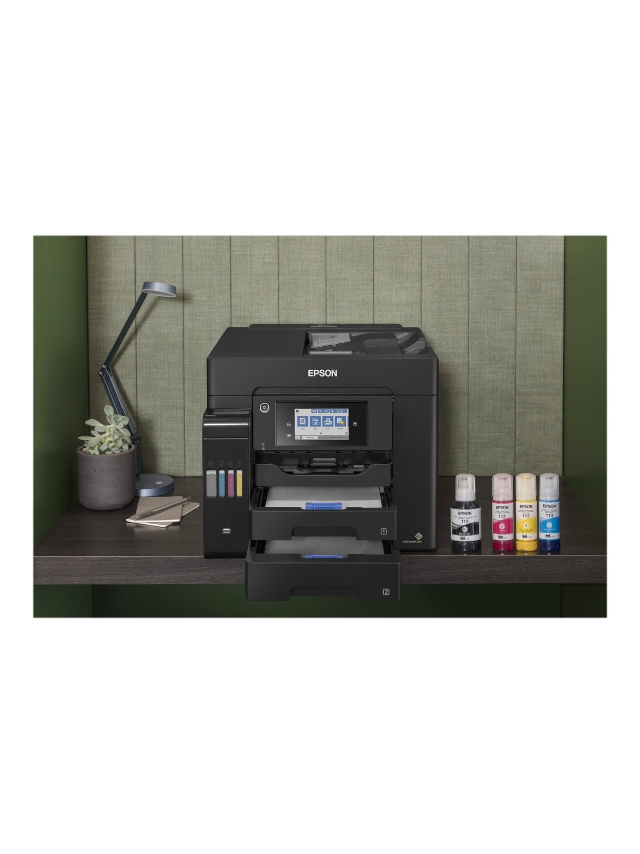 Epson | Multifunctional Printer | EcoTank L6550 | Inkjet | Colour | Inkjet Multifunctional Printer | A4 | Wi-Fi | Black 10 Epson | Multifunctional Printer | EcoTank L6550 | Inkjet | Colour | Inkjet Multifunctional Printer | A4 | Wi-Fi | Black 10