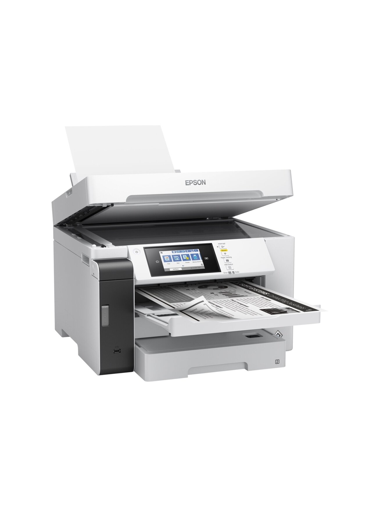 Epson | Multifunctional printer | EcoTank M15180 | Inkjet | Mono | 3-in-1 | Wi-Fi | Black and white 2 Epson | Multifunctional printer | EcoTank M15180 | Inkjet | Mono | 3-in-1 | Wi-Fi | Black and white 2
