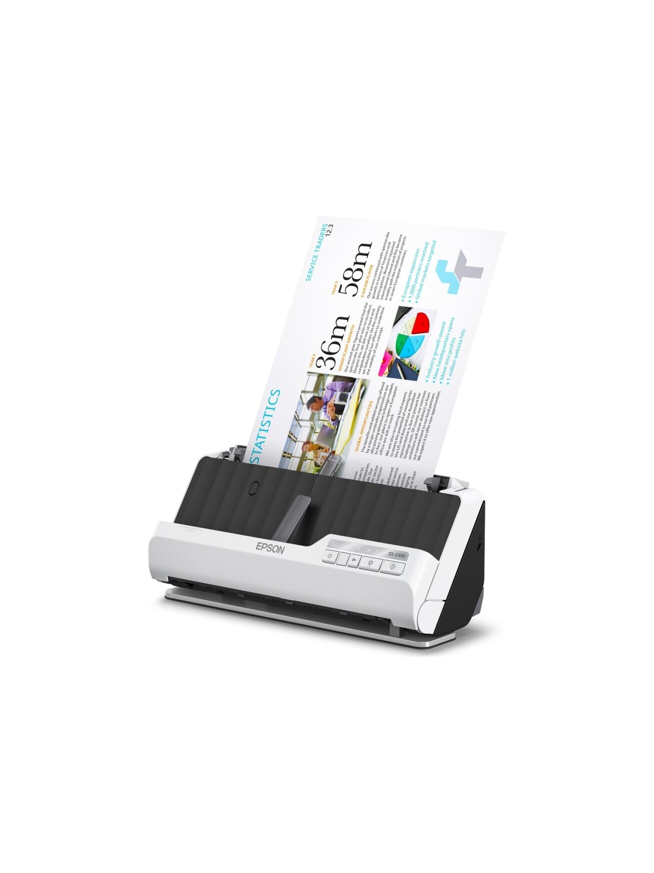 Epson | Premium compact scanner | DS-C490 | Sheetfed | Wired 2