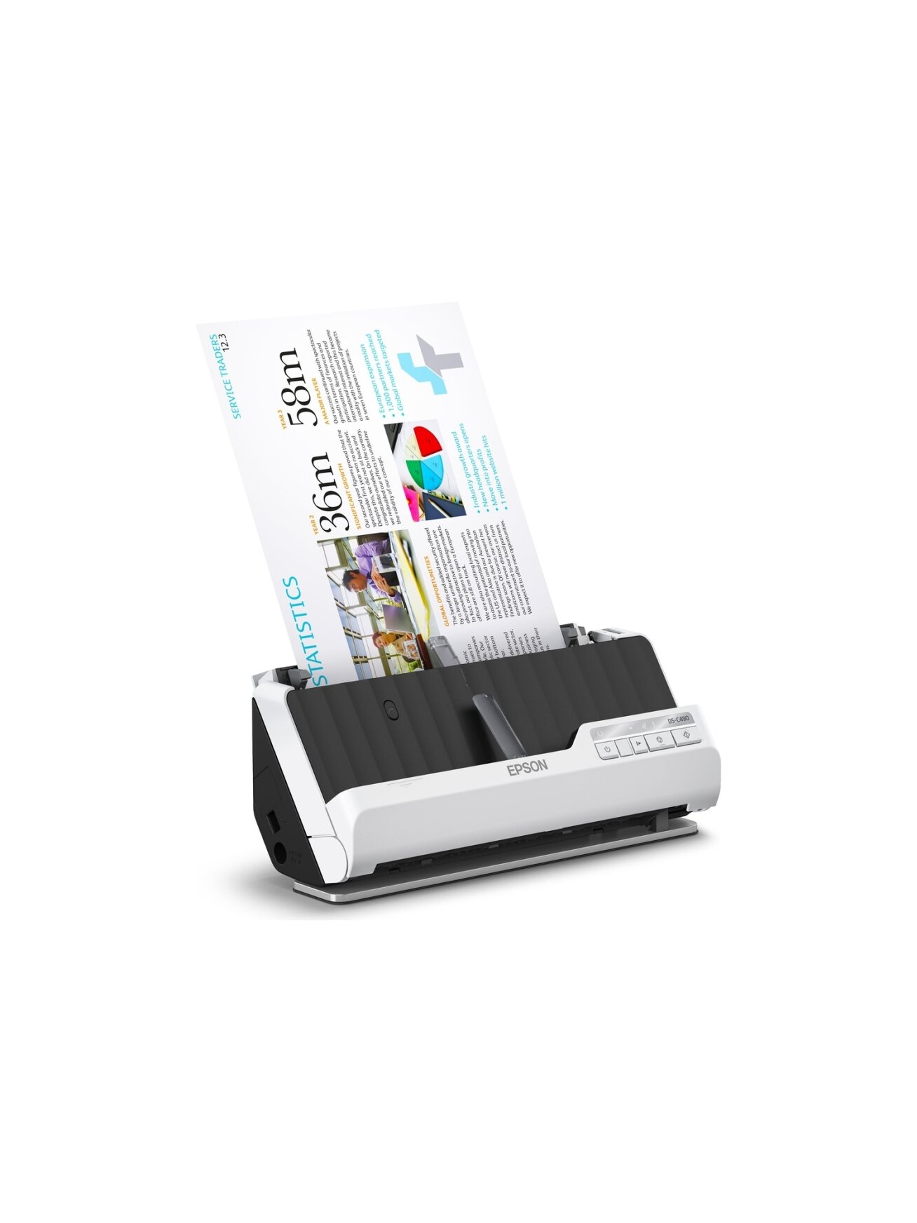 Epson | Premium compact scanner | DS-C490 | Sheetfed | Wired 6