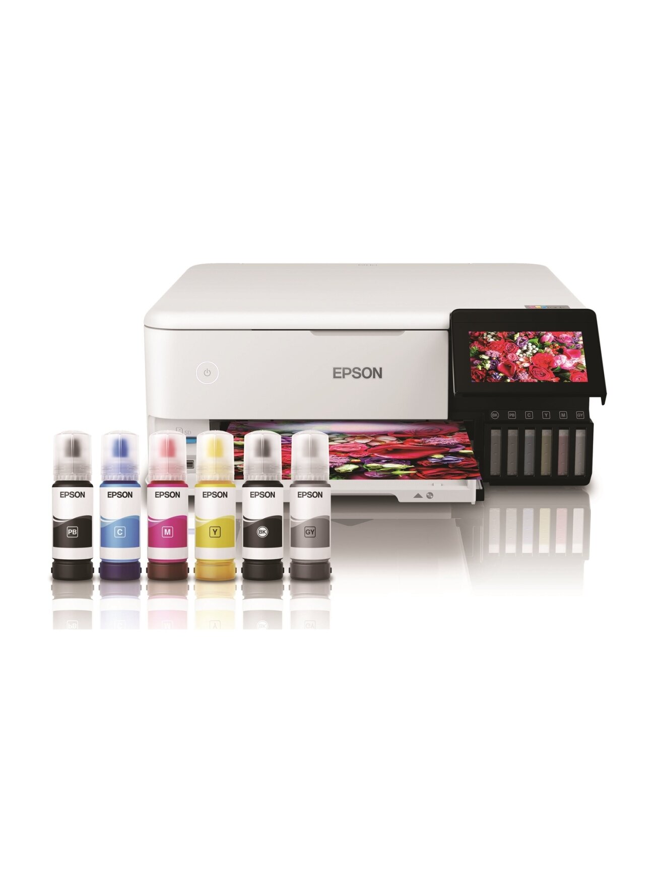 Epson | Wireless Photo Printer | EcoTank L8160 | Inkjet | Colour | Inkjet Multifunctional Printer | A4 | Wi-Fi | Grey 4 Epson | Wireless Photo Printer | EcoTank L8160 | Inkjet | Colour | Inkjet Multifunctional Printer | A4 | Wi-Fi | Grey 4