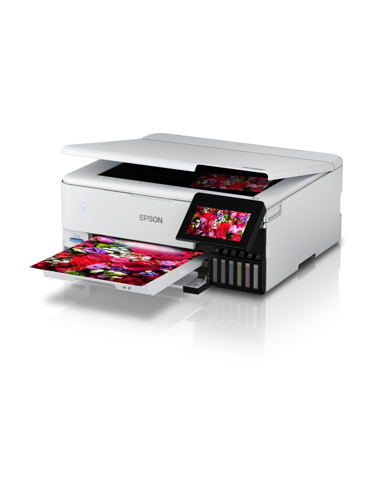 Epson | Wireless Photo Printer | EcoTank L8160 | Inkjet | Colour | Inkjet Multifunctional Printer | A4 | Wi-Fi | Grey Epson | Wireless Photo Printer | EcoTank L8160 | Inkjet | Colour | Inkjet Multifunctional Printer | A4 | Wi-Fi | Grey