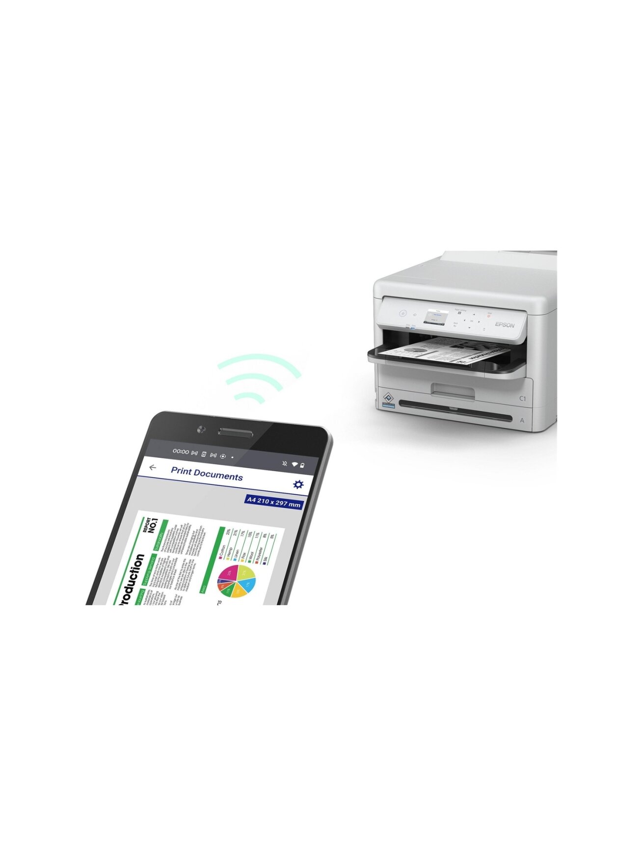 Epson | WorkForce Pro | WF-M5399DW | Inkjet | Mono | Inkjet Printer | Wi-Fi | Grey 4 Epson | WorkForce Pro | WF-M5399DW | Inkjet | Mono | Inkjet Printer | Wi-Fi | Grey 4