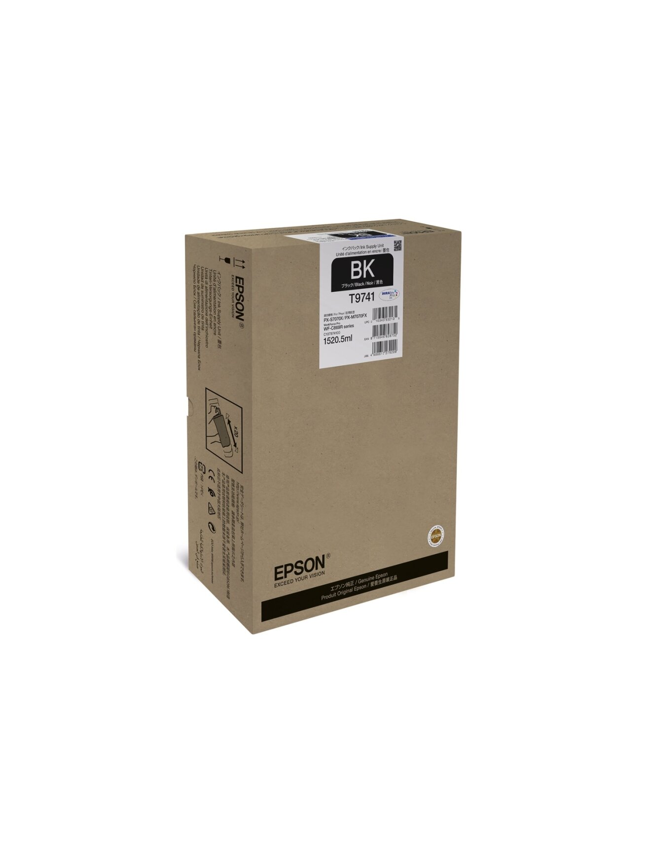 Epson XXL Ink Supply Unit | WorkForce Pro WF-C869R | Ink Supply Unit | Black