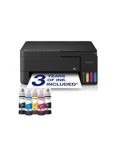 Epson EcoTank | L3352 | Inkjet | Colour | Multifuction Printer | A4 | Wi-Fi | Black Epson EcoTank | L3352 | Inkjet | Colour | Multifuction Printer | A4 | Wi-Fi | Black