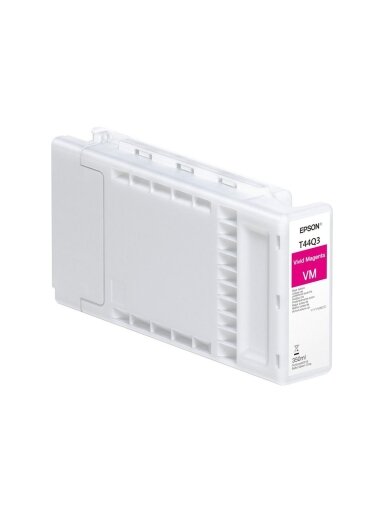 Epson Singlepack Vivid Magenta T44Q34N UltraChrome PRO 12 350ml | Epson Singlepack UltraChrome PRO 12 | T44Q3 | Ink cartridge | Vivid magenta Epson Singlepack Vivid Magenta T44Q34N UltraChrome PRO 12 350ml | Epson Singlepack UltraChrome PRO 12 | T44Q3 | Ink cartridge | Vivid magenta