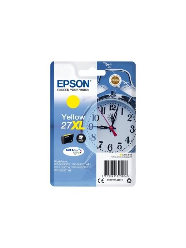 Epson T2714 | 27XL | Ink cartridge | Yellow Epson T2714 | 27XL | Ink cartridge | Yellow