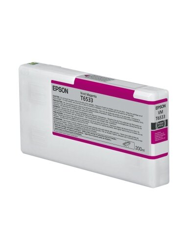 Epson T6533 | Ink Cartridge | Vivid Magenta Epson T6533 | Ink Cartridge | Vivid Magenta