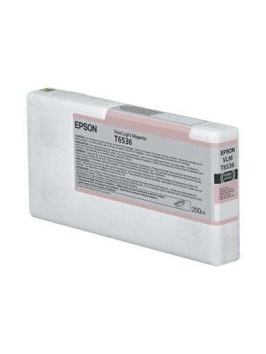 Epson T6536 | Ink Cartridge | Vivid Light Magenta Epson T6536 | Ink Cartridge | Vivid Light Magenta