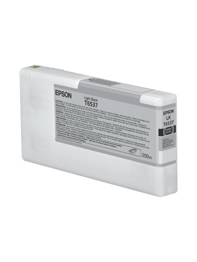 Epson T6537 | Ink Cartridge | Light Black Epson T6537 | Ink Cartridge | Light Black
