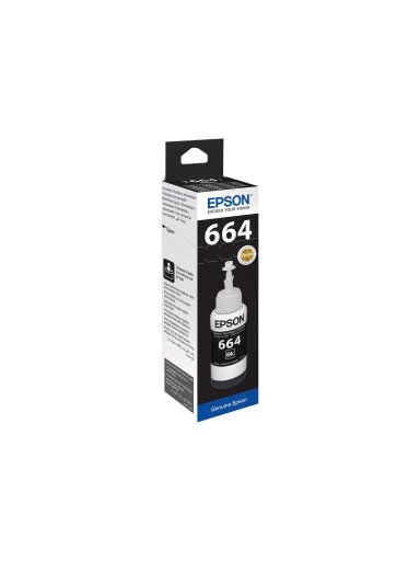 Epson T6641 Ink bottle 70ml | Ink Cartridge | Black Epson T6641 Ink bottle 70ml | Ink Cartridge | Black