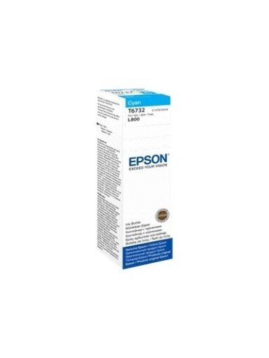 Epson T6732 Ink bottle 70ml | Ink Cartridge | Cyan Epson T6732 Ink bottle 70ml | Ink Cartridge | Cyan