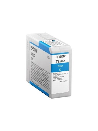 Epson T8502 | Ink Cartridge | Cyan