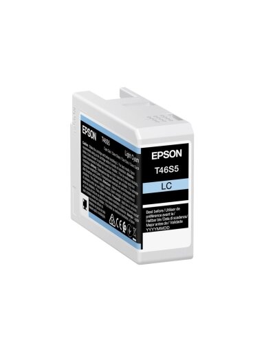 Epson UltraChrome Pro 10 ink | T46S5 | Ink cartrige | Light Cyan Epson UltraChrome Pro 10 ink | T46S5 | Ink cartrige | Light Cyan