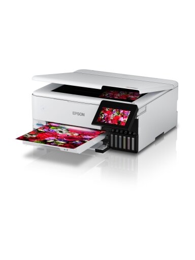 Epson | Wireless Photo Printer | EcoTank L8160 | Inkjet | Colour | Inkjet Multifunctional Printer | A4 | Wi-Fi | Grey