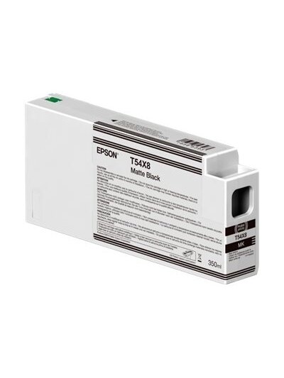 Epson Singlepack T54X80N UltraChrome HDX/HD 350ml Matte Black | Epson C13T54X80N | Epson T54X8 - matte black - original - ink cartridge | Epson UltraChrome HDX / Ultrachrome HD | Matte black Epson Singlepack T54X80N UltraChrome HDX/HD 350ml Matte Black | Epson C13T54X80N | Epson T54X8 - matte black - original - ink cartridge | Epson UltraChrome HDX / Ultrachrome HD | Matte black