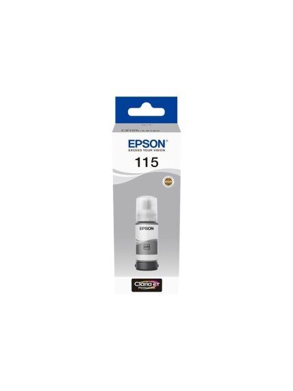 Epson 115 ECOTANK | Ink Bottle | Grey 1 Epson 115 ECOTANK | Ink Bottle | Grey 1