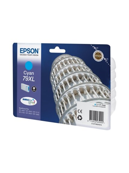 Epson 79XL | C13T79024010 | Inkjet cartridge | Cyan Epson 79XL | C13T79024010 | Inkjet cartridge | Cyan
