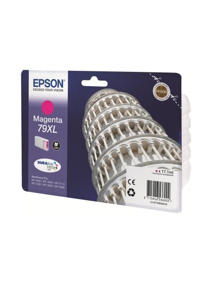 Epson 79XL | C13T79034010 | Inkjet cartridge | Magenta 1 Epson 79XL | C13T79034010 | Inkjet cartridge | Magenta 1