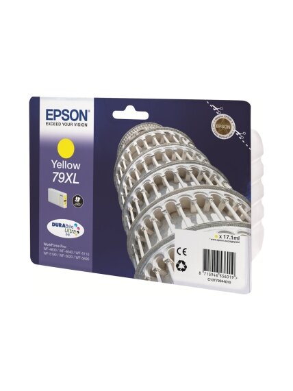 Epson 79XL | C13T79044010 | Inkjet cartridge | Yellow 1 Epson 79XL | C13T79044010 | Inkjet cartridge | Yellow 1