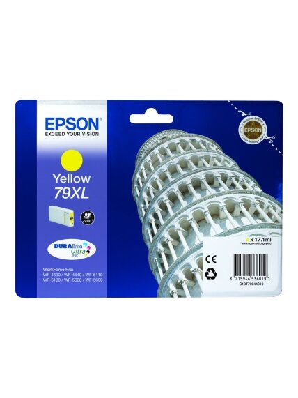 Epson 79XL | C13T79044010 | Inkjet cartridge | Yellow 2 Epson 79XL | C13T79044010 | Inkjet cartridge | Yellow 2