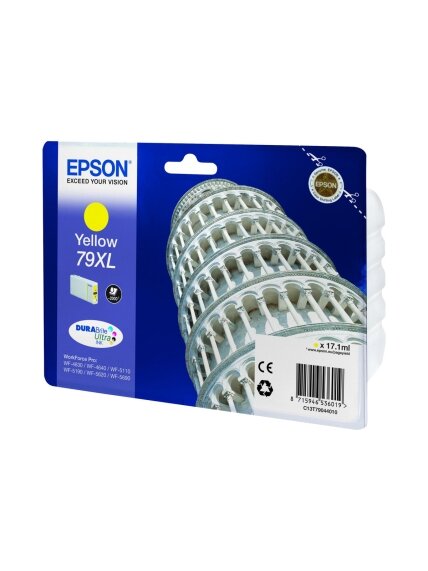 Epson 79XL | C13T79044010 | Inkjet cartridge | Yellow Epson 79XL | C13T79044010 | Inkjet cartridge | Yellow