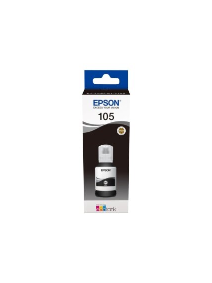 Epson Ecotank | 105 | Ink Bottle | Black 1 Epson Ecotank | 105 | Ink Bottle | Black 1