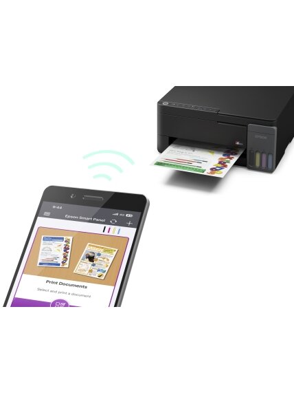 Epson EcoTank | L3350 | Inkjet | Colour | Multifuction Printer | A4 | Wi-Fi | Black 5 Epson EcoTank | L3350 | Inkjet | Colour | Multifuction Printer | A4 | Wi-Fi | Black 5