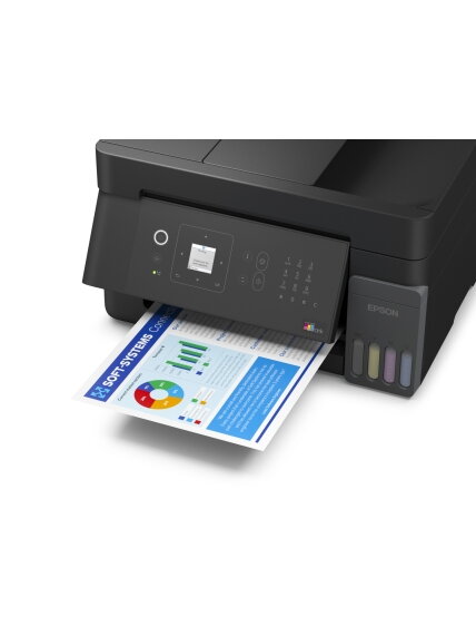 Epson EcoTank | L5390 | Inkjet | Colour | Multifuction Printer | A4 | Wi-Fi | Black 8 Epson EcoTank | L5390 | Inkjet | Colour | Multifuction Printer | A4 | Wi-Fi | Black 8