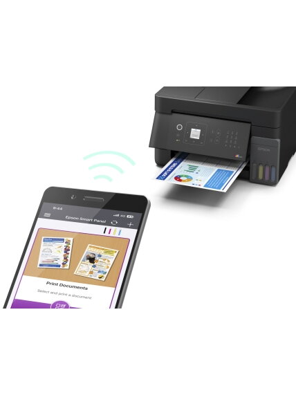 Epson EcoTank | L5390 | Inkjet | Colour | Multifuction Printer | A4 | Wi-Fi | Black 9 Epson EcoTank | L5390 | Inkjet | Colour | Multifuction Printer | A4 | Wi-Fi | Black 9
