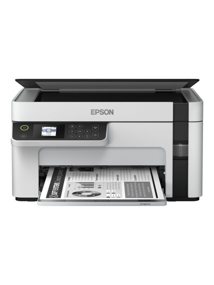 Epson | Multifunction compact printer | EcoTank M2120 | Inkjet | Mono | A4 | Wi-Fi | White 8 Epson | Multifunction compact printer | EcoTank M2120 | Inkjet | Mono | A4 | Wi-Fi | White 8