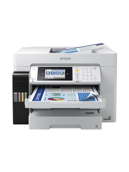Epson | Multifunctional printer | EcoTank L15180 | Inkjet | Colour | 4-in-1 | Wi-Fi | Black and white 1