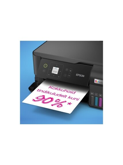 Epson | Multifunctional printer | EcoTank L3560 | Inkjet | Colour | Inkjet Multifunctional Printer | A4 | Wi-Fi | Black 4