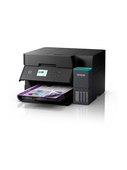 Epson | Multifunctional printer | EcoTank L6370 | Inkjet | Colour | A4 | Wi-Fi | Black 2 Epson | Multifunctional printer | EcoTank L6370 | Inkjet | Colour | A4 | Wi-Fi | Black 2