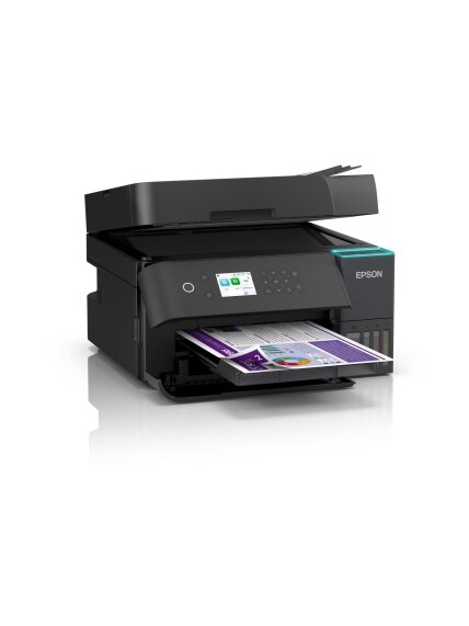 Epson | Multifunctional printer | EcoTank L6370 | Inkjet | Colour | A4 | Wi-Fi | Black 5 Epson | Multifunctional printer | EcoTank L6370 | Inkjet | Colour | A4 | Wi-Fi | Black 5